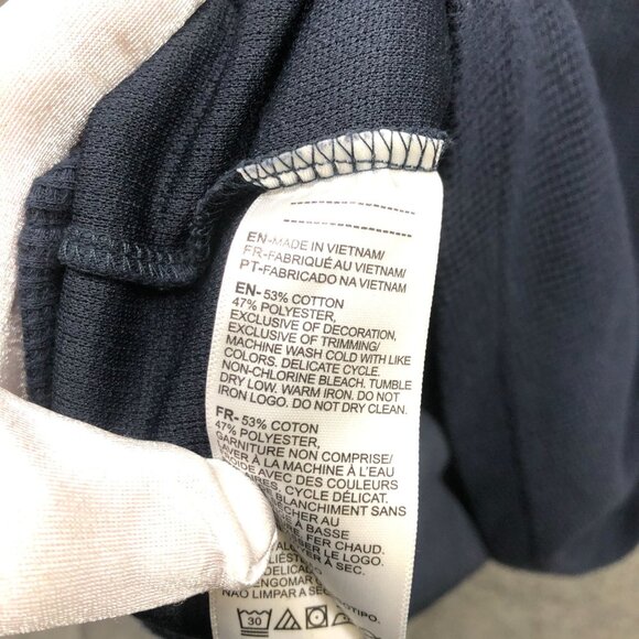 Original Penguin Munsingwear Waffle Short Sleeve T Shirt Mens XS Navy Blue - Picture 4 of 9